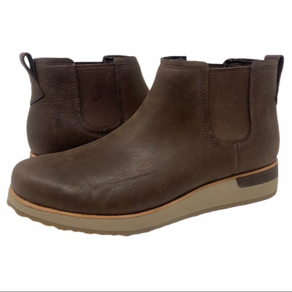 Merrell Leather Boots Roam Chelsea Short Women’s size 6 Bracken Brown and Tan